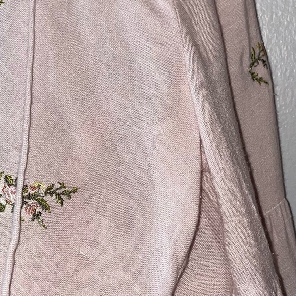 McGuire Floral Embroidered Long Sleeve Blouse - Picture 7 of 9